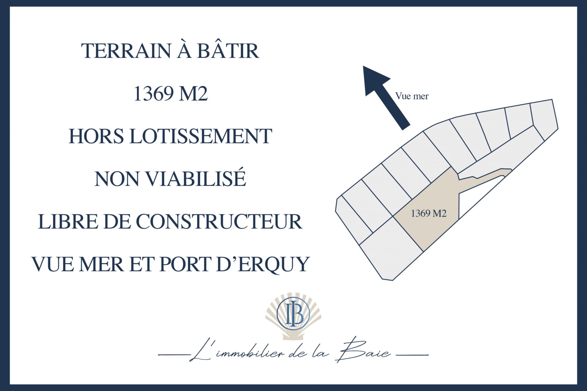 terrain en vente sur Erquy (22430)